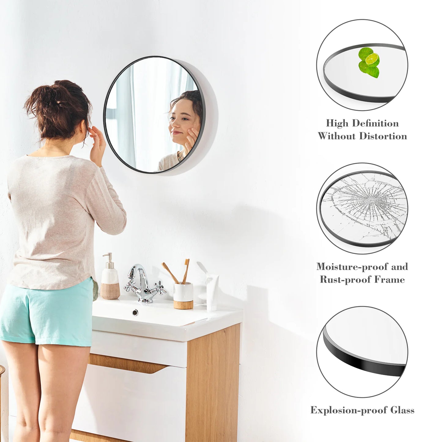 Circular Wall Mirror